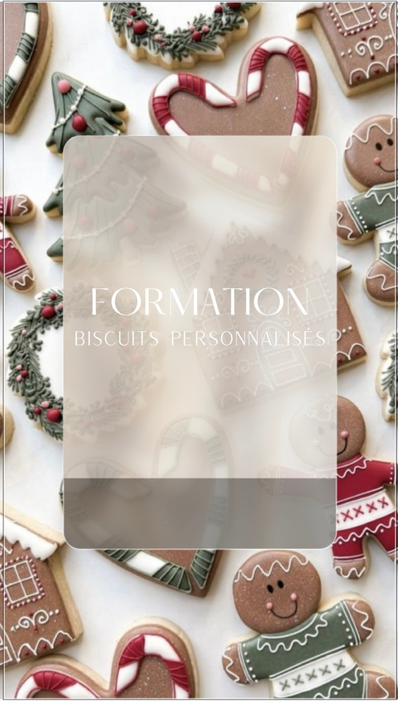 Formation biscuits personnalisés