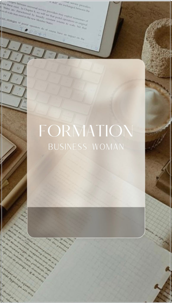 Formation business woman