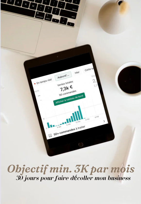 Objectif min. 3K par mois : le guide